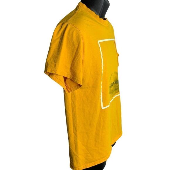 McDonalds Uniform Crewneck T Shirt S Orange Short Sleeve Crispy Chicken Snack T - Picture 5 of 6